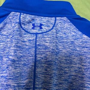 Under Armour Heathered Blue Performance quarter zip